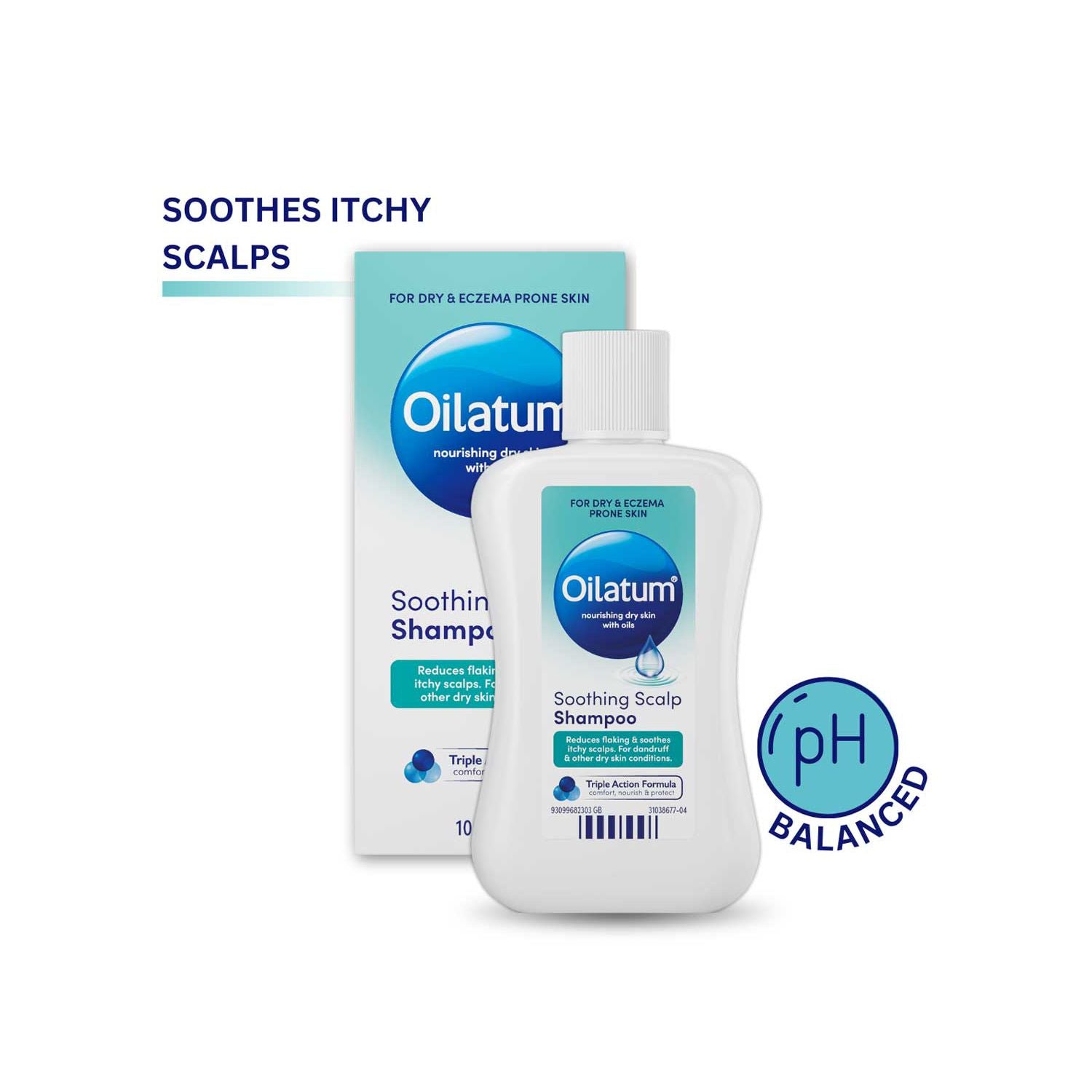 Oilatum Soothing Scalp Shampoo 100ml, UK version