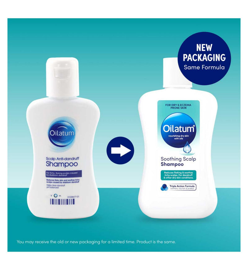 Oilatum Soothing Scalp Shampoo 100ml, UK version