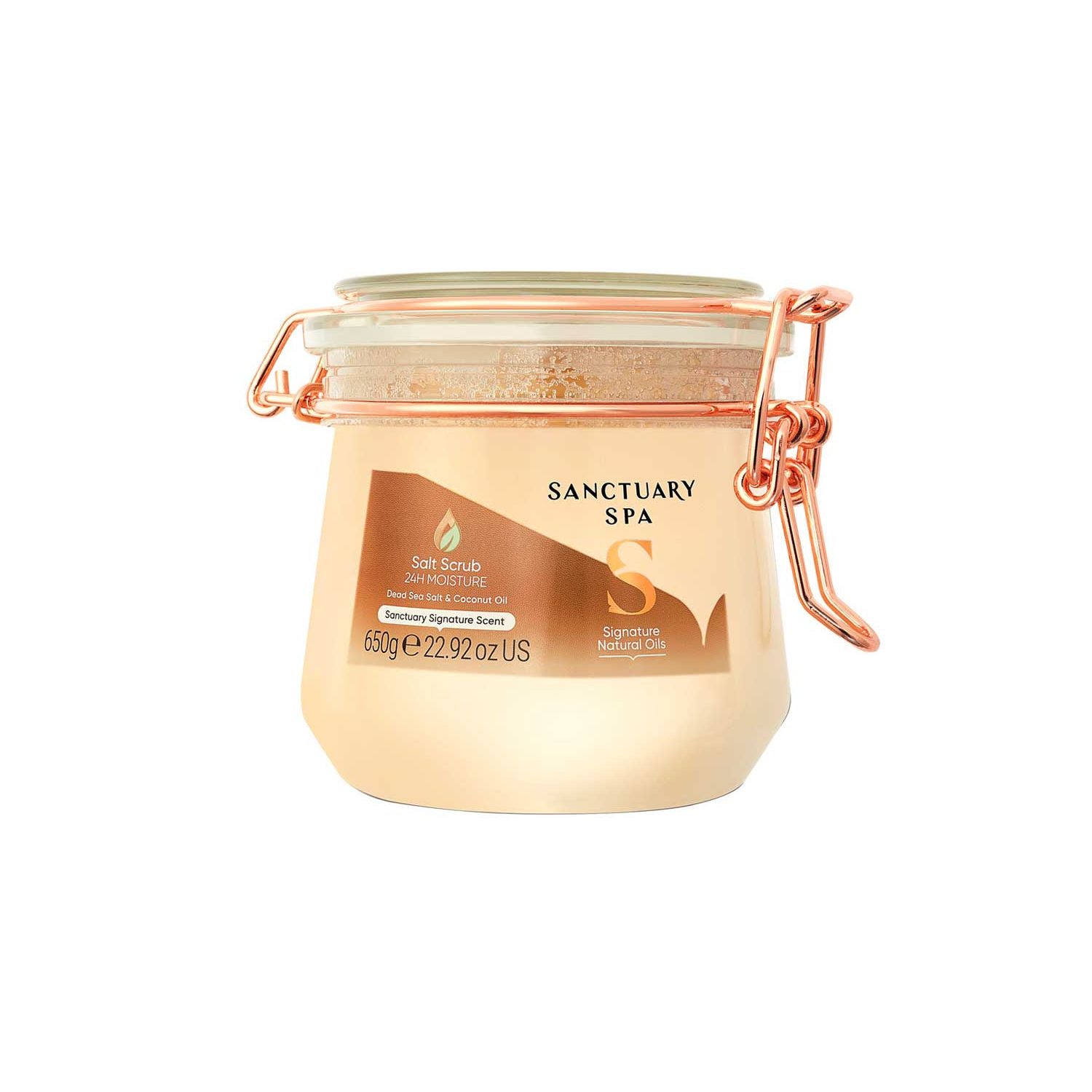 Sanctuary Spa Signature Natural Oils salt scrub 650g (British brand)
