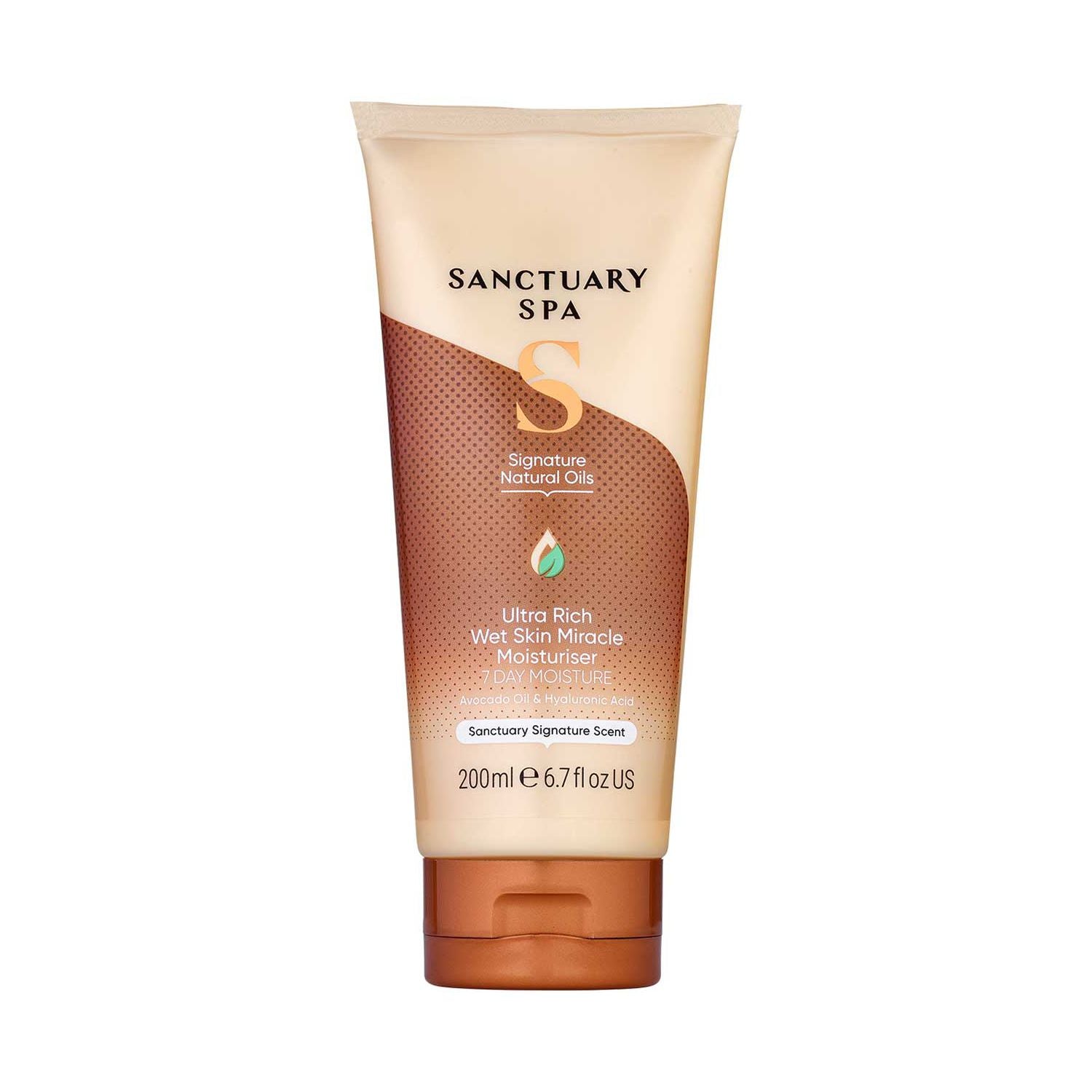 Sanctuary Spa wet skin moisturiser 200ml (British brand)
