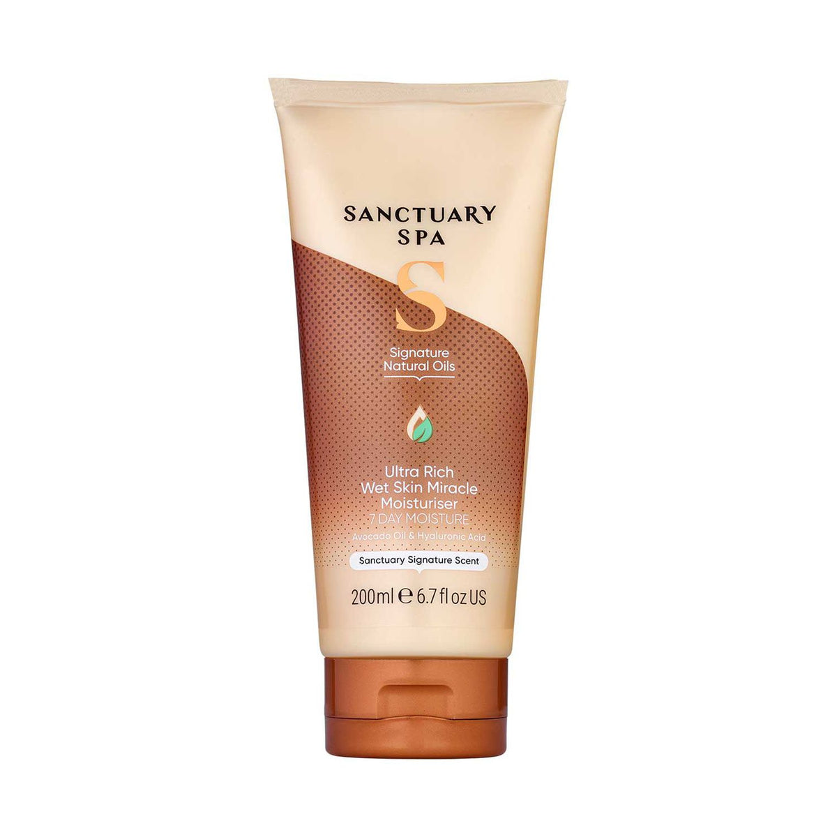 Sanctuary Spa wet skin moisturiser 200ml (British brand)
