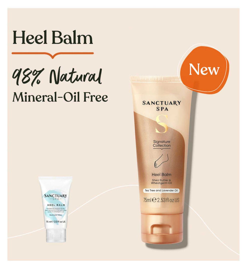 Sanctuary Spa heel balm 75ml, UK version