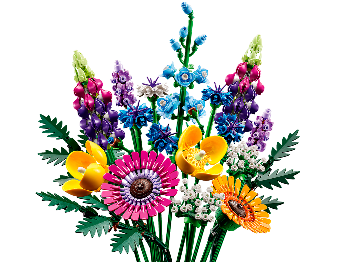 LEGO Wildflower Bouquet 939 pieces, imported from the UK