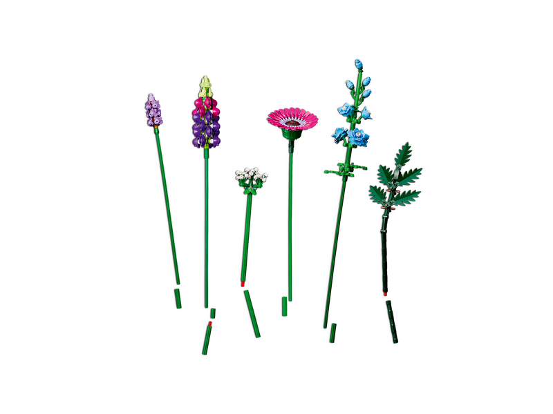 LEGO Wildflower Bouquet 939 pieces, imported from the UK