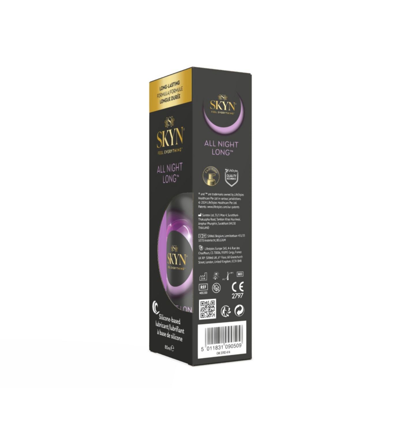 SKYN gel lubricant All Night Long 80ml - British product