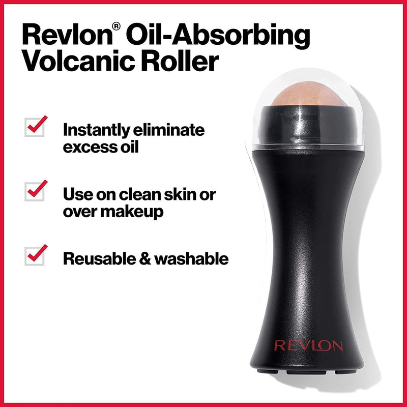 Revlon oil-absorbing volcanic roller for face, UK version