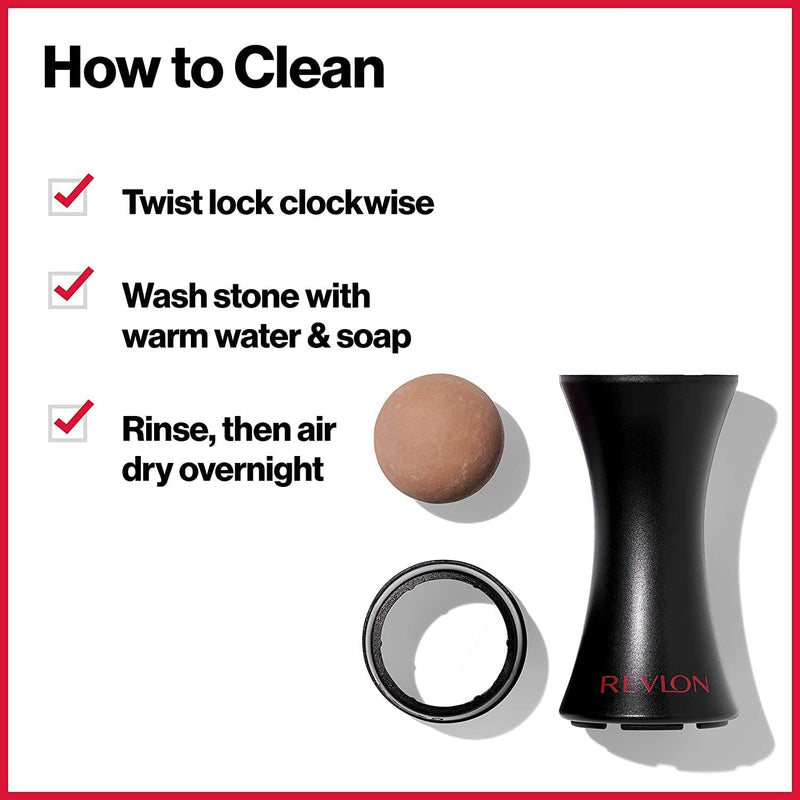 Revlon oil-absorbing volcanic roller for face, UK version