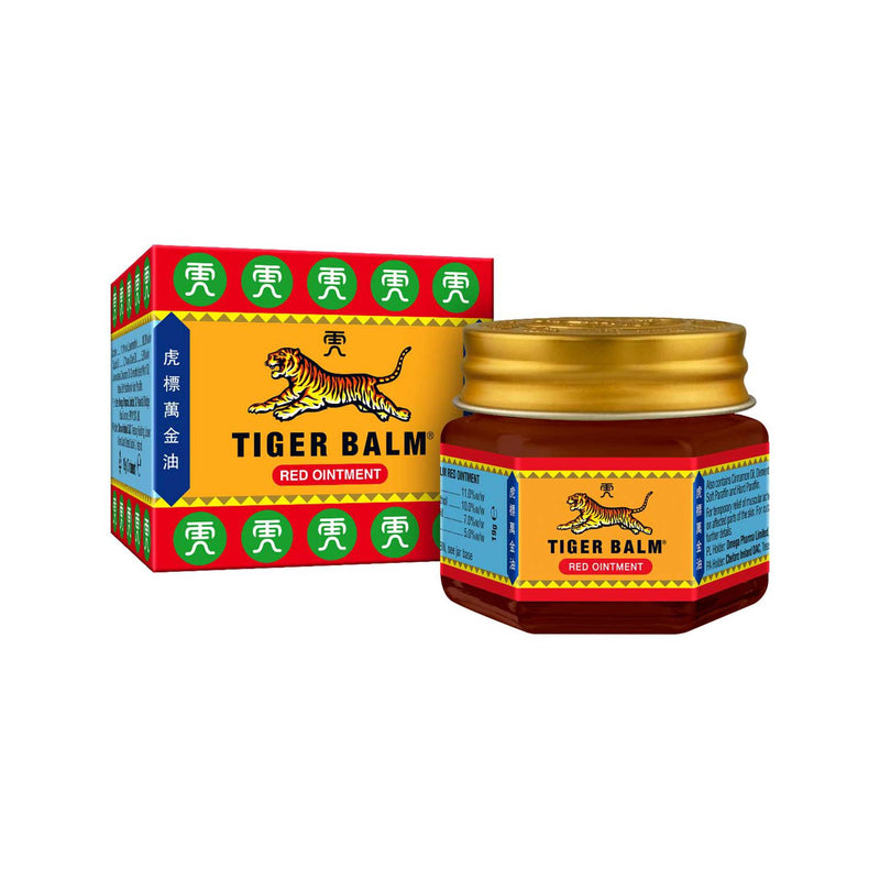 Tiger Balm Red Ointment 19g, imported from the UK