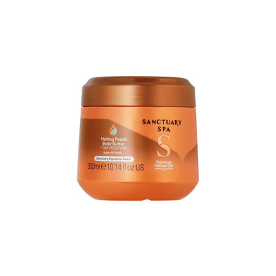 Boots Sanctuary Spa Signature Natural Oils Melting Pearl Body Butter 300ml- Buy online at McGrocer