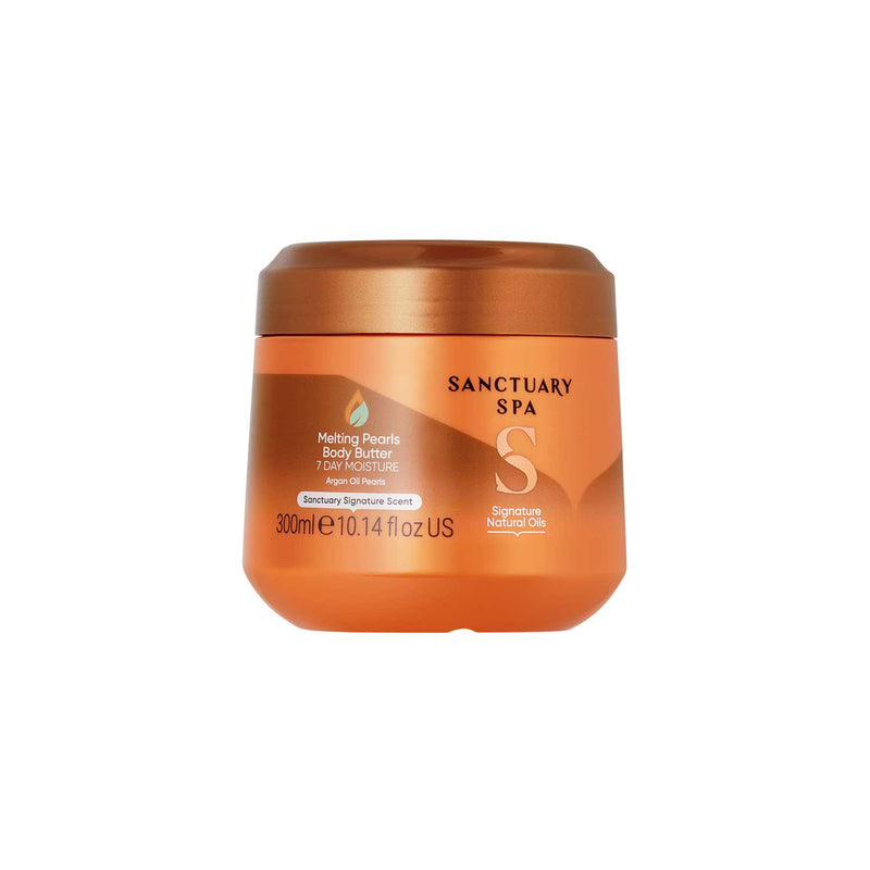 Sanctuary Spa melting pearl body butter 300ml, imported from the UK