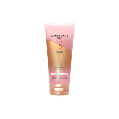 Boots Sanctuary Spa Lily & Rose Collection Body Scrub 200ml- Buy online at McGrocer