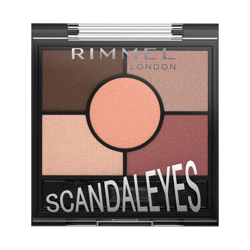 Rimmel London Scandaleyes 5-pan eyeshadow palette in Rose Quartz, UK version