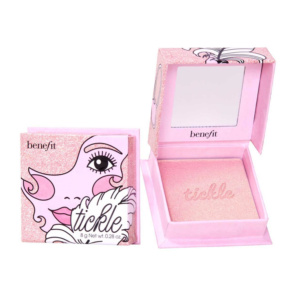 Benefit Tickle Golden Pink Glow Highlighter 8g