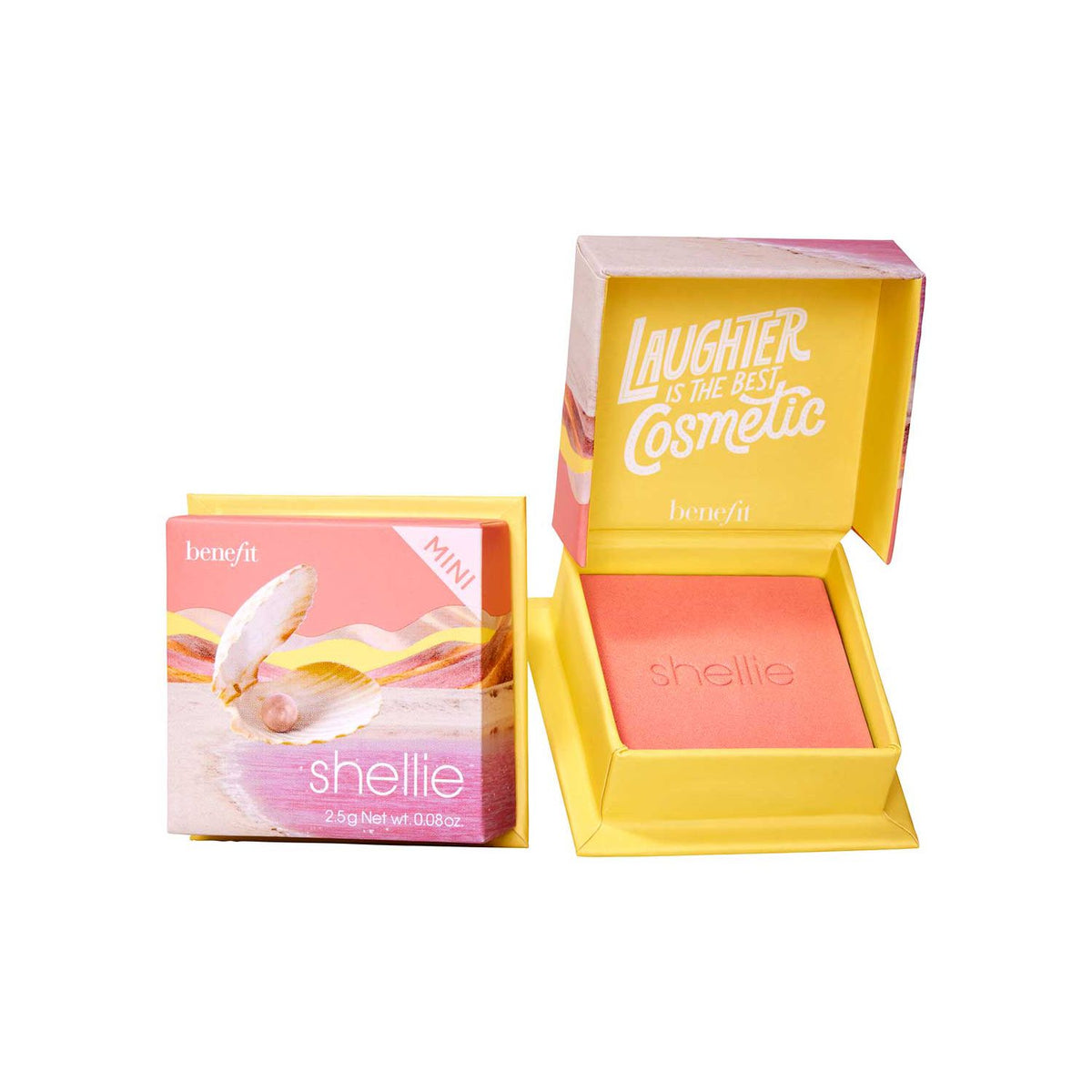Benefit Mini Shellie warm seashell-pink blush 2.5g - British product