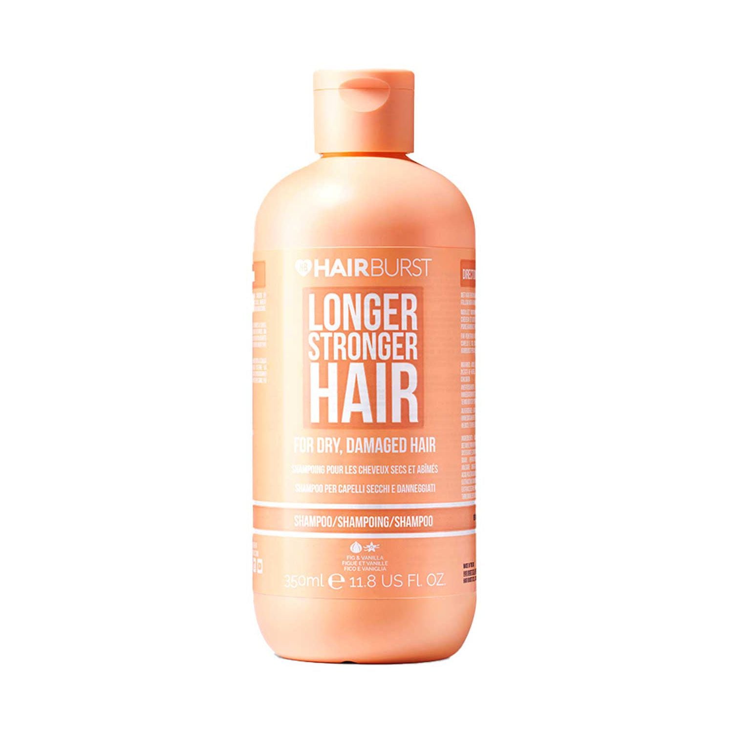 Hairburst shampoo for dry and damaged hair 350ml (British brand)