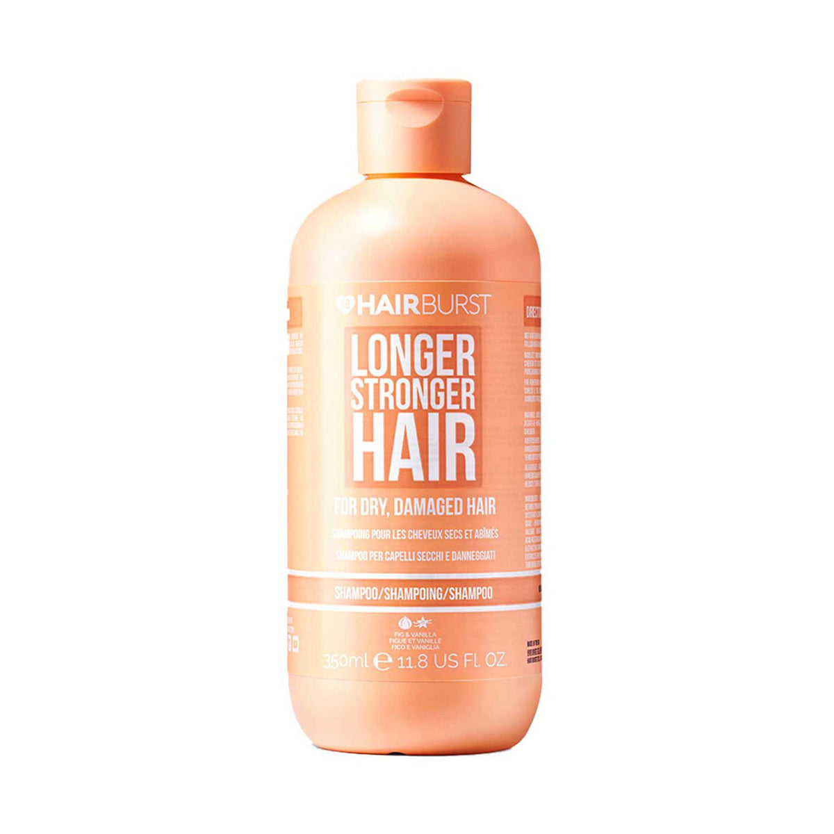 Hairburst shampoo for dry and damaged hair 350ml (British brand)