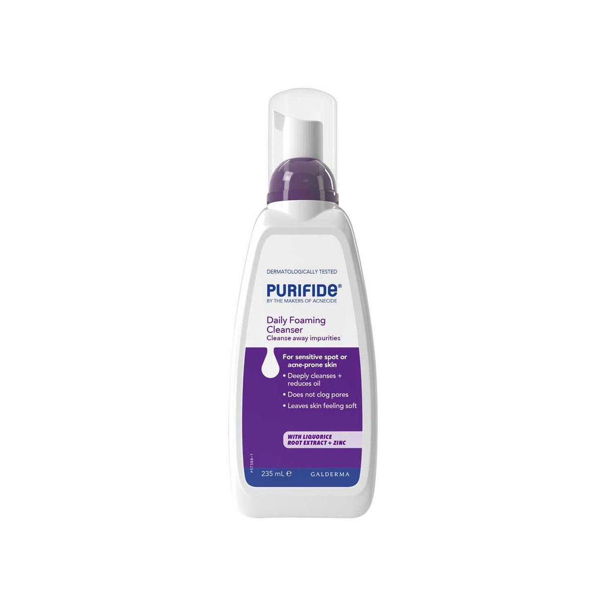 Purifide Daily Cleanser 235ml face wash, imported from the UK