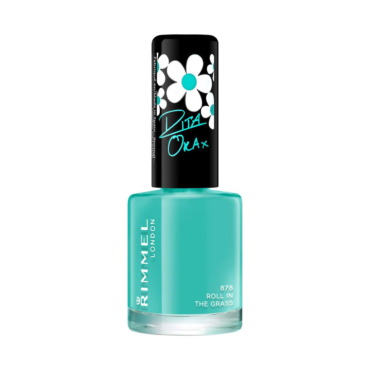 Rimmel nail polish 878 Roll In The Grass (British brand)