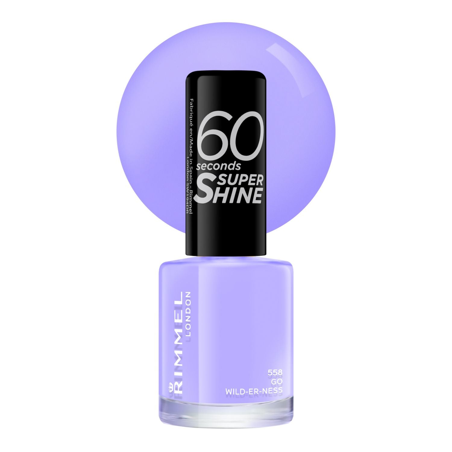 Rimmel super shine nail polish Wild-Er-Ness, UK version