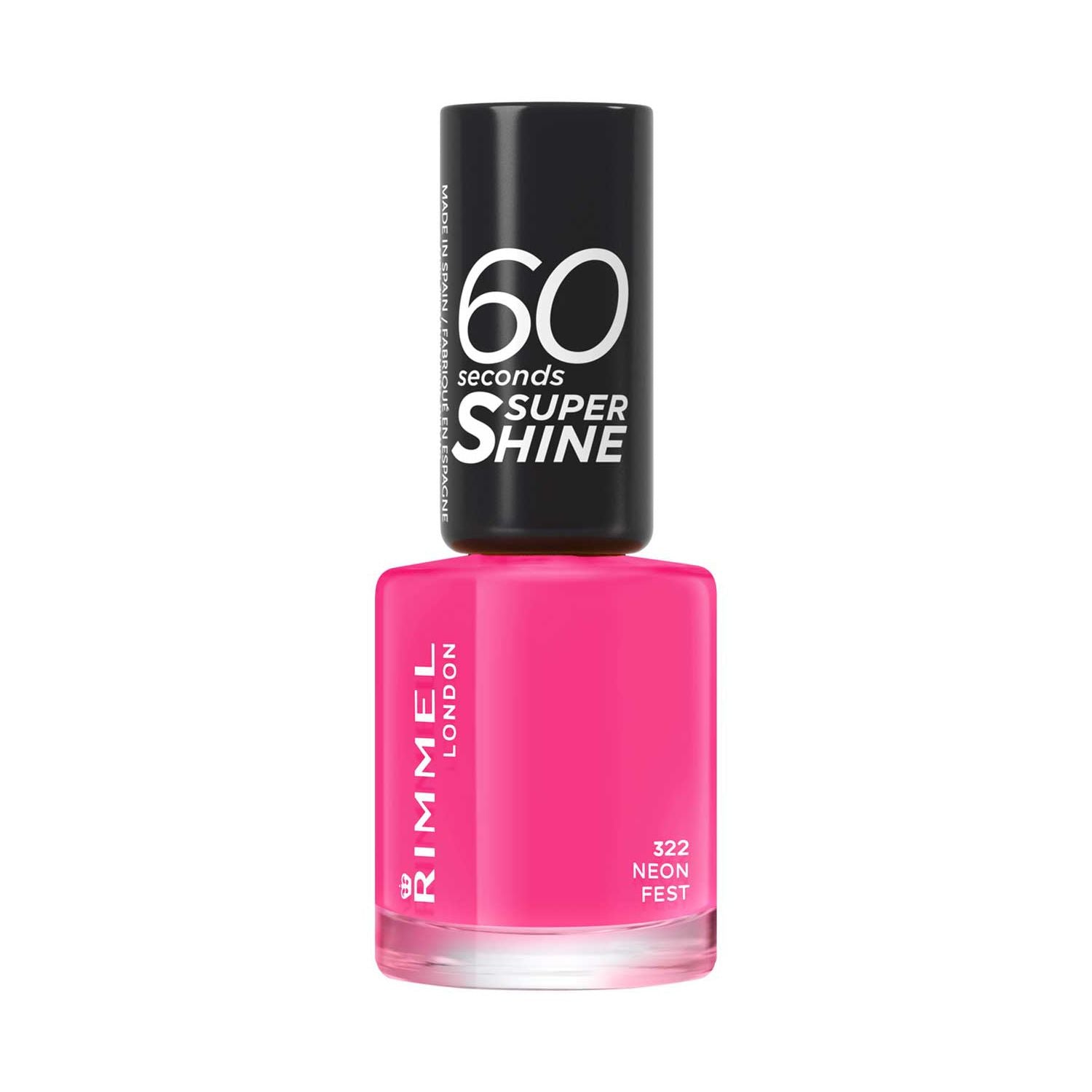 Rimmel nail polish Neon Fest, UK version