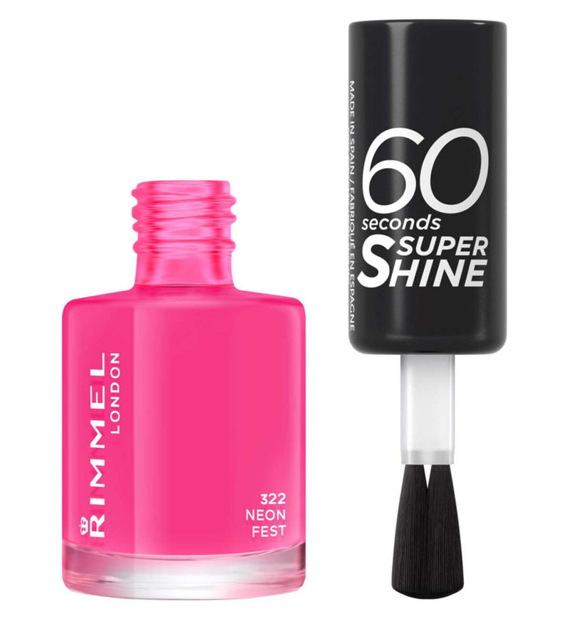 Rimmel nail polish Neon Fest, UK version