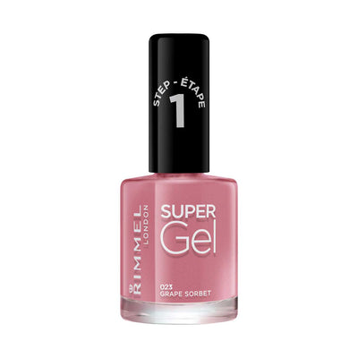 Boots Rimmel Super Gel Nail Polish Grape Sorbet- Buy online at McGrocer