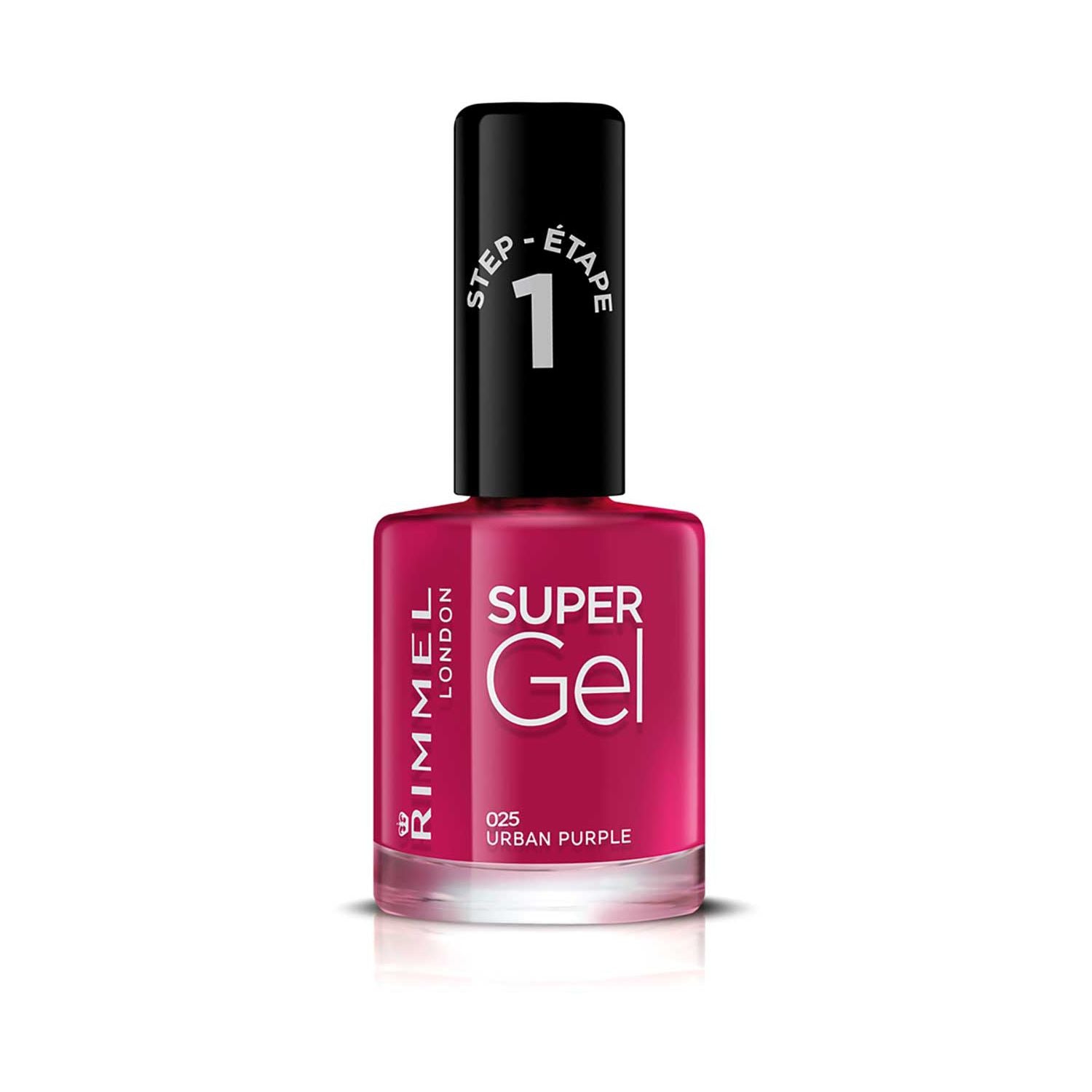 Rimmel nail polish Urban Purple, UK version