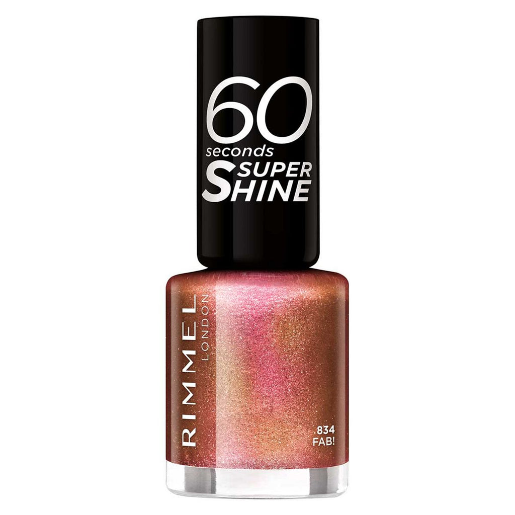 Rimmel 60 Seconds Super Shine Nail Polish 834 Fab!