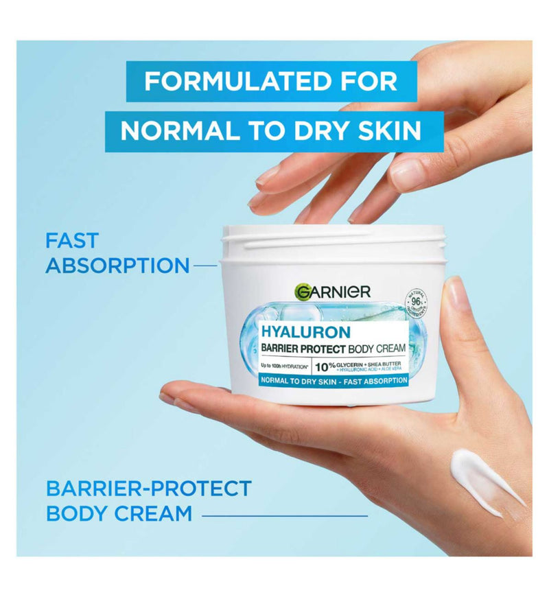 Garnier Hyaluron Barrier Protect body cream 380ml - British product