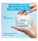 Garnier Hyaluron Barrier Protect body cream 380ml - British product