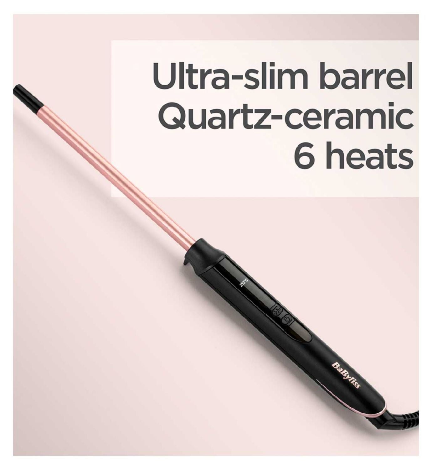 BaByliss Tight Curls Wand, imported from the UK