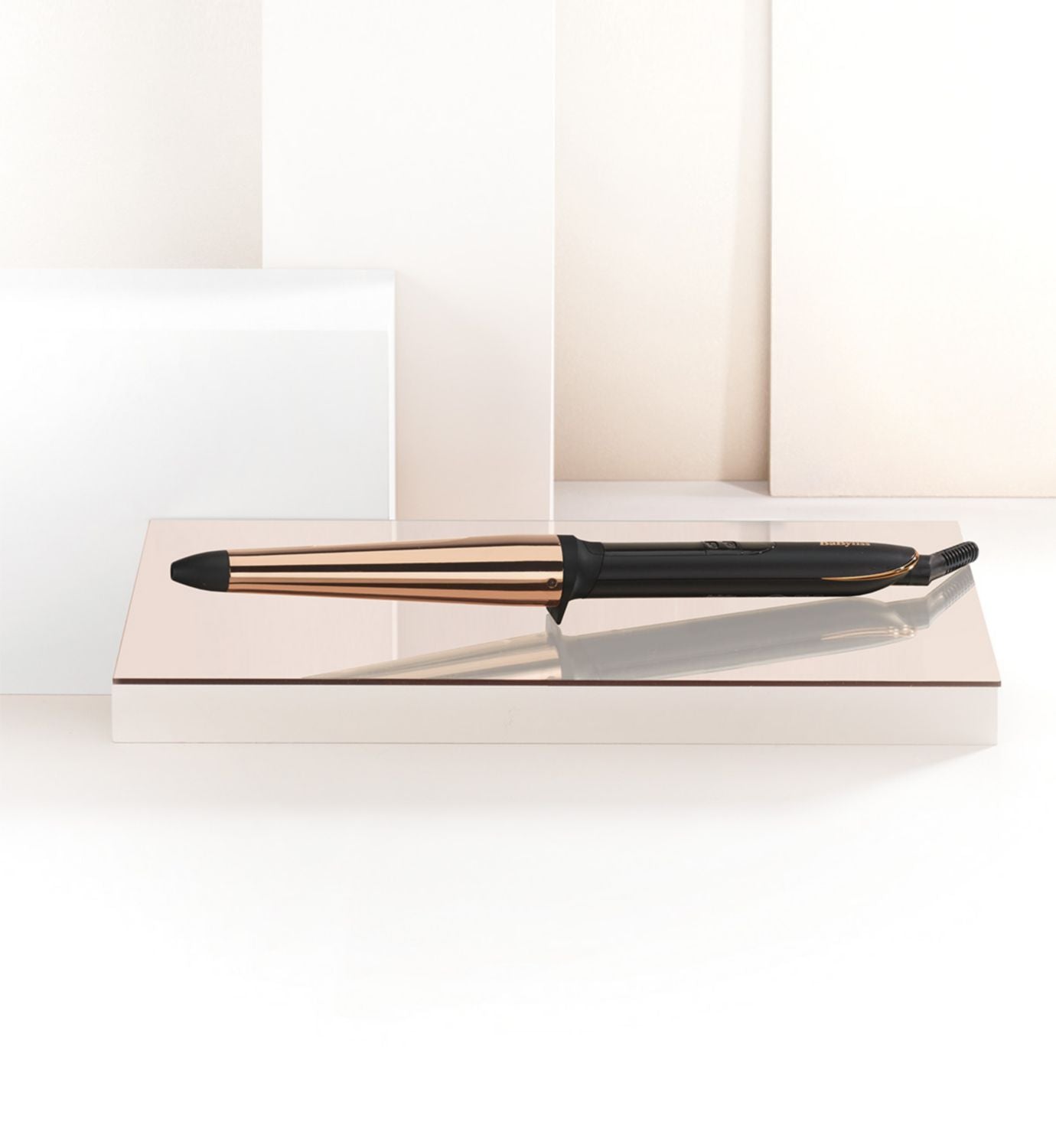 BaByliss Titanium Brilliance Conical Wand 32-19mm - British product