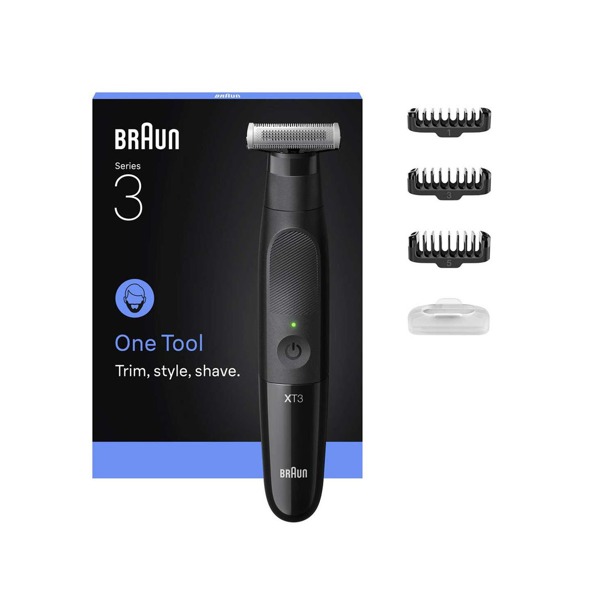 Braun Series X beard trimmer electric shaver - British product