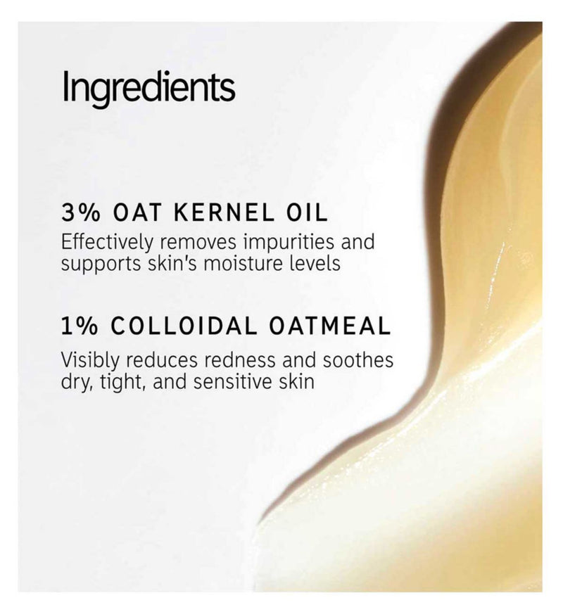 The INKEY List mini oat cleansing balm 50ml, imported from the UK
