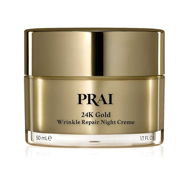 PRAI Beauty 24k Gold Night Creme 50ml, imported from the UK