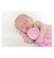 Cuskiboo pink baby comforter organic bamboo - British product