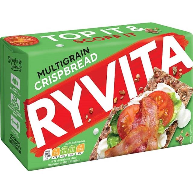 Ryvita Crispbread Multigrain Crackers    250g GOODS M&S   