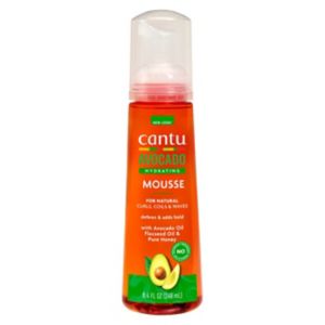 Mousse hidratante para peinar con aguacate Cantu 248 ml - Producto británico