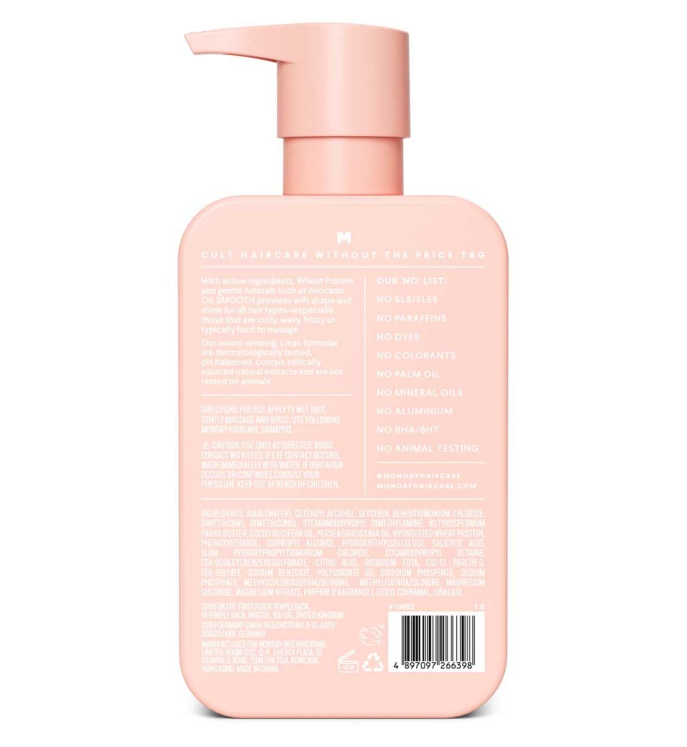 MONDAY Haircare Smooth Conditioner 350ml, UK version