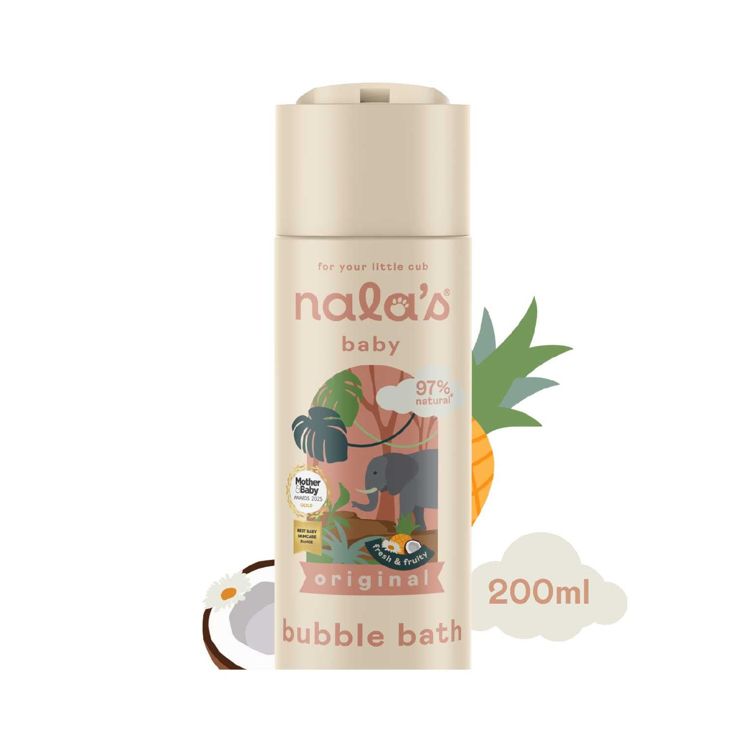 Nala's Baby Bubble Bath 200ml - British product