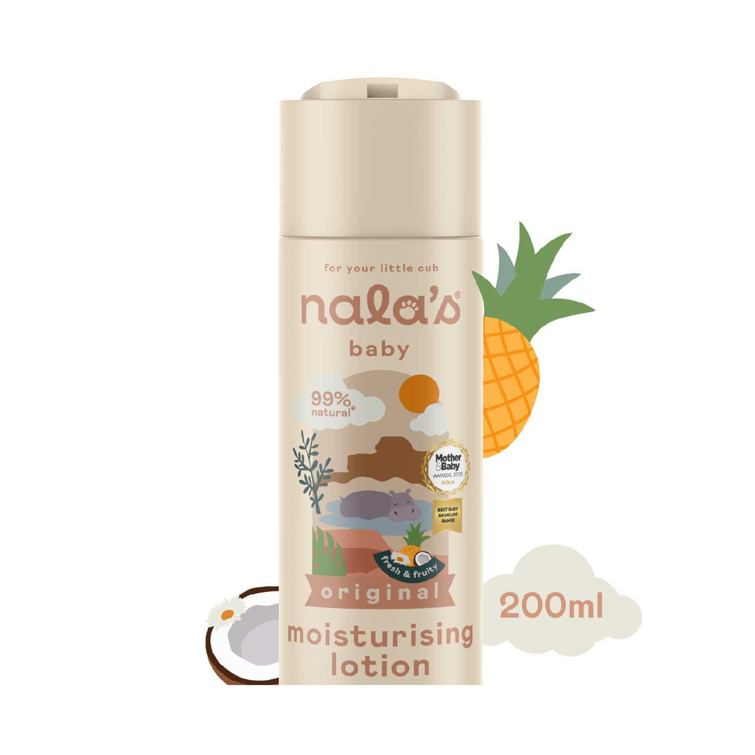 Nala's Baby body lotion 200ml - British product