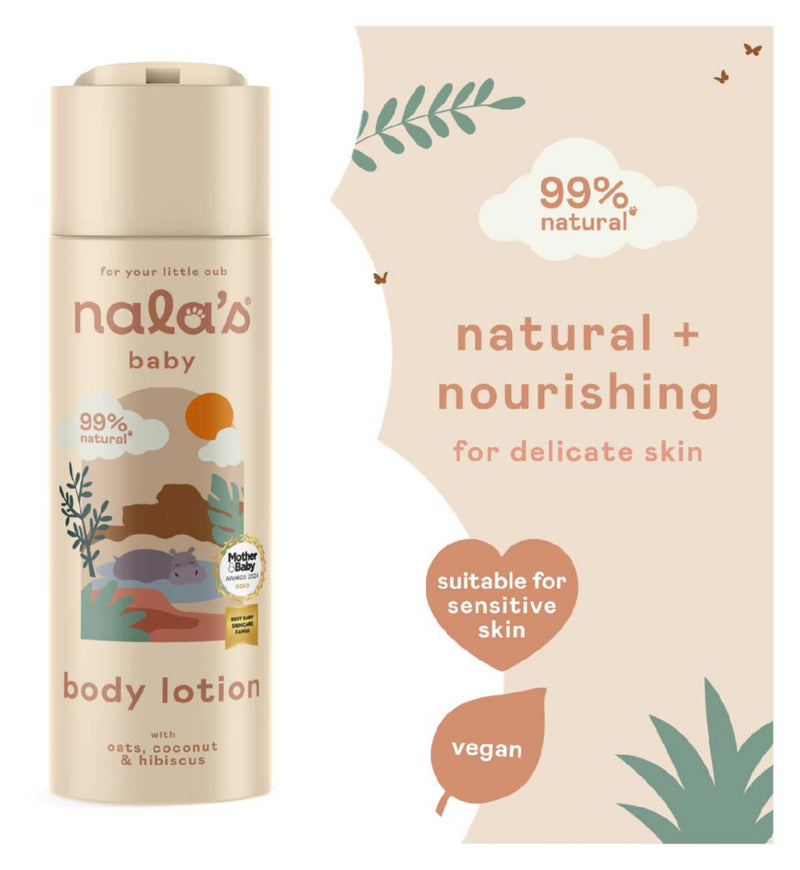 Nala's Baby body lotion 200ml - British product