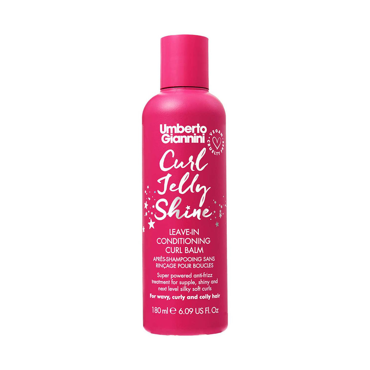 Umberto Giannini Curl Jelly Shine leave-in balm, imported from the UK