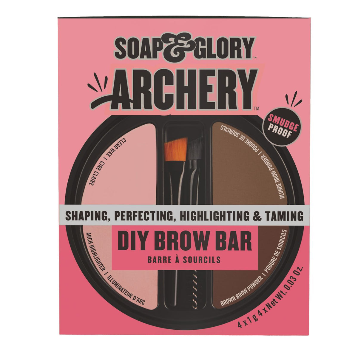 Soap & Glory Archery DIY Brow Bar 4-in-1 4g (British brand)