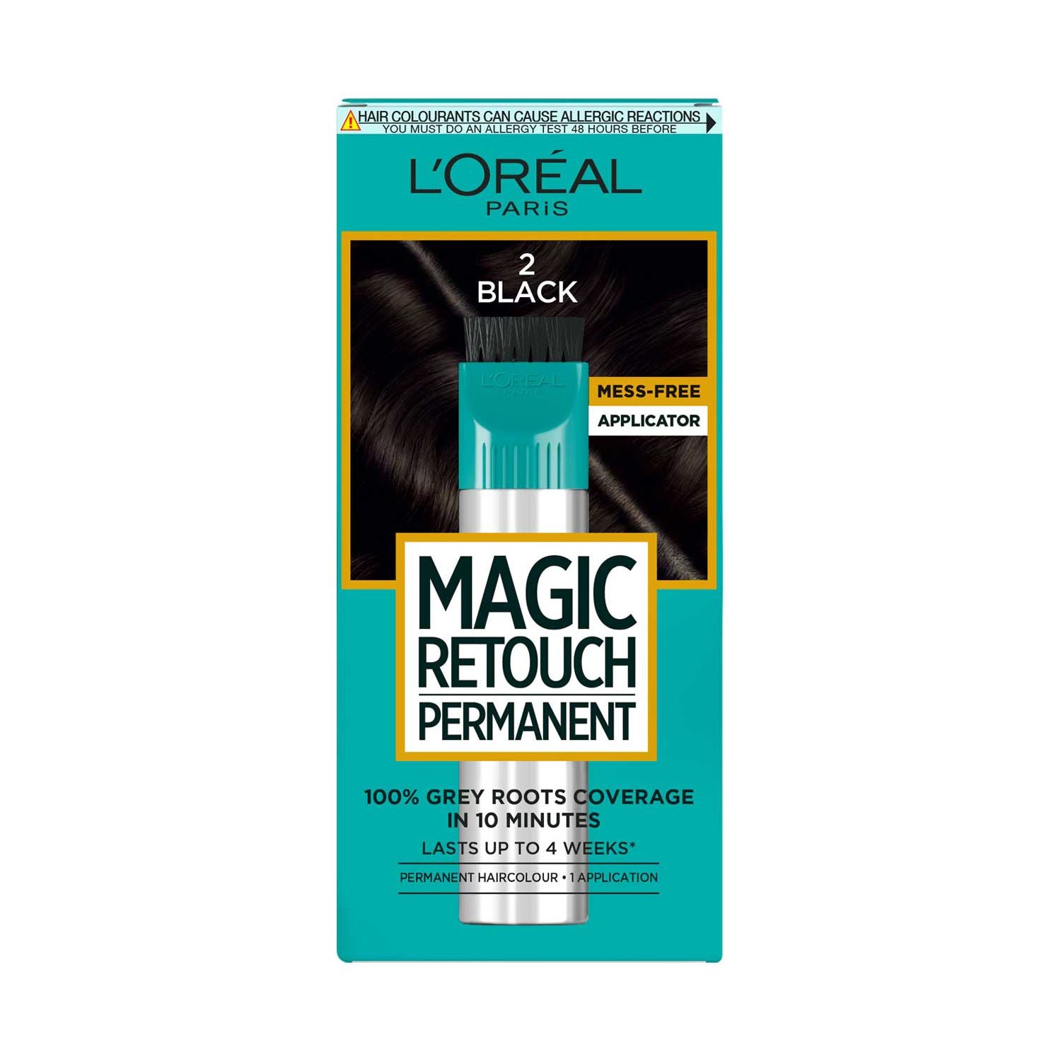 L'Oréal Magic Retouch root spray Grey Black 2, imported from the UK