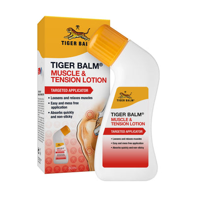 Boots Tiger Balm Muscle & Tension Lotion 80ml- Buy online at McGrocer