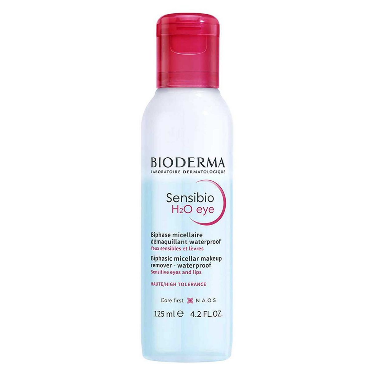 Bioderma Sensibio H2O eyes & lips waterproof Biphasic micellar makeup remover Sensitive skin 125ML GOODS Boots   