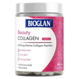 Bioglan beauty collagen tablets 2500mg 90s - British product