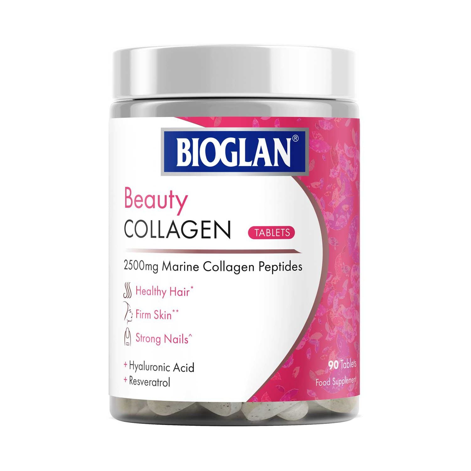 Bioglan beauty collagen tablets 2500mg 90s - British product