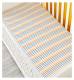 Ickle Bubba fitted cotbed sheets Rainbow Dreams 2 pack - British product